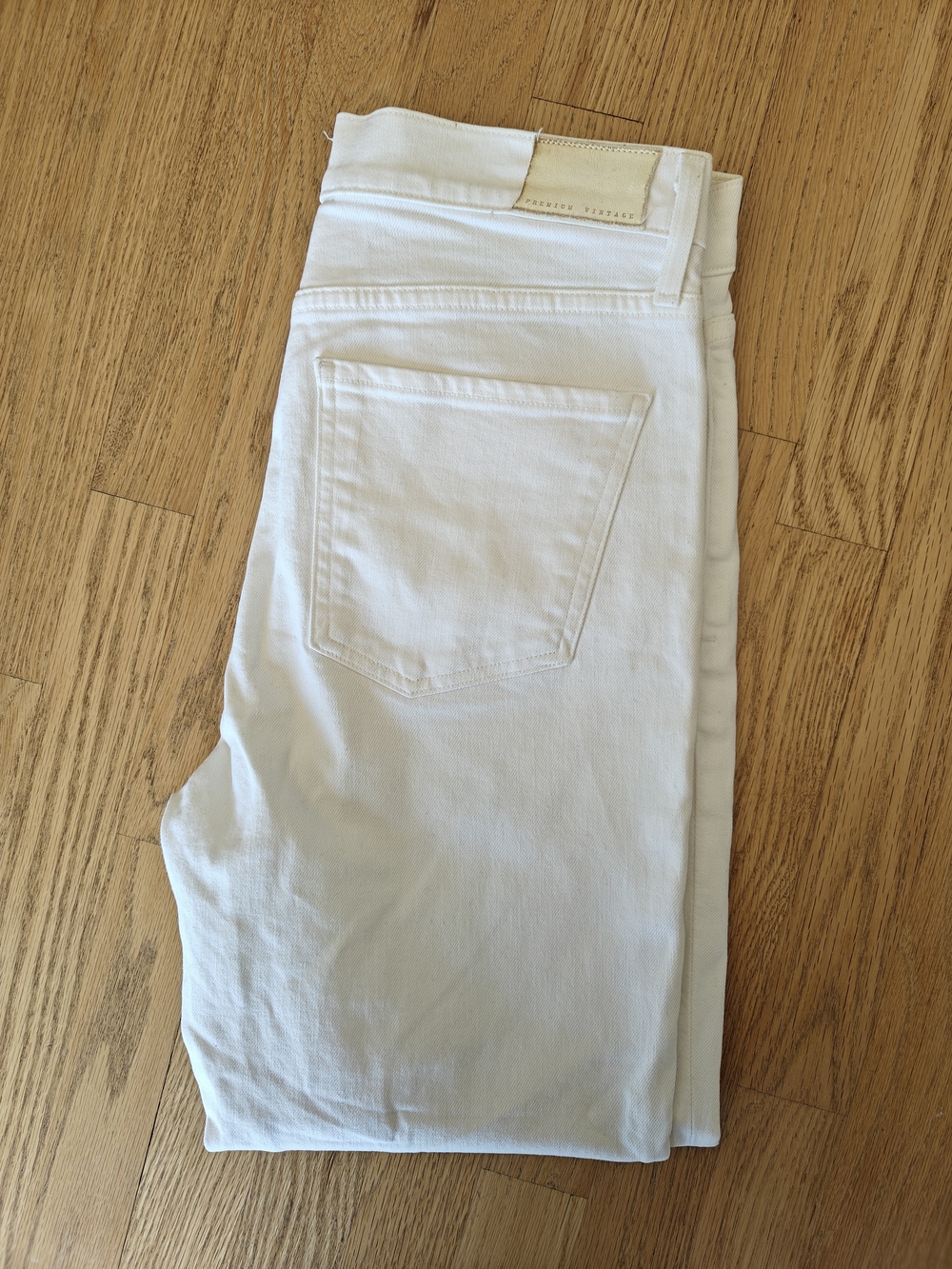 Citizens of Humanity Olivia Crop High Rise Slim White Jeans Size 28 - Picture 2 of 7